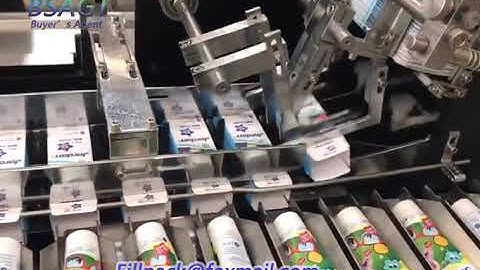 Fully Automatic Ointment Toothpaste Packaging Machine