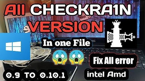 ALL checkra1n version in one file #Ra1nusb ios 12.4to ios 13.4 1||HEAVY USER GADGETS||JUST A TECH||