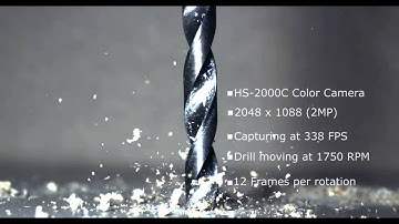 High Speed Video Captured by HS-2000C at 338FPS