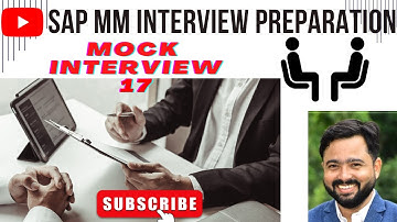 SAP MM INTERVIEW FOR EXPERIENCED 3-5 YEARS||LEARN FROM THE MISTAKES#LEARNWITHANSHUMAN