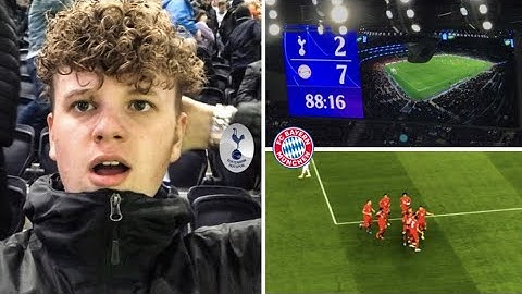 Tottenham 2-7 Bayern Munich! Champions League Match Day Vlog! Son손흥민 scores before we get humiliated