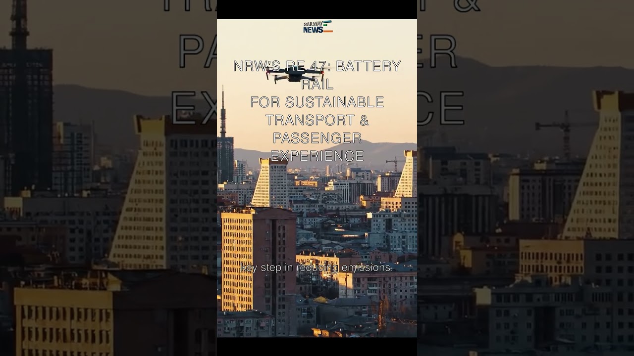 NRW's RE 47: Battery Rail for Sustainable Transport & Passenger Experience