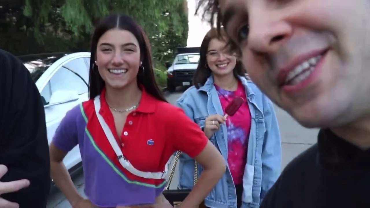 David surprises Charley with CHARLI D’AMELIO