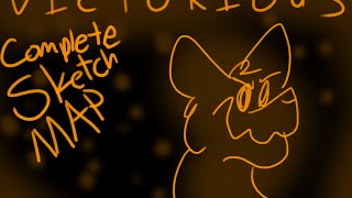 {COMPLETE 1-WEEK SKETCH MAP} ~Victorious~