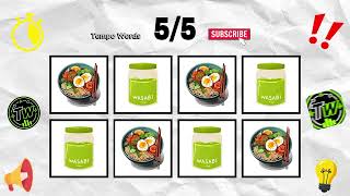 Say The Word On Beat Challenge | Japanese FOOD | EASY TO INSANE screenshot 2
