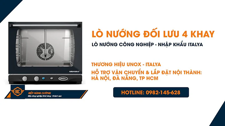 Lò Nướng Bánh Đối Lưu 4 Khay Unox - Bếp Hùng Cường