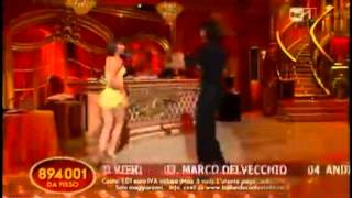 La Big Band suona le musiche per Marco Delvecchio e Sara Di Vaira nella seconda manche