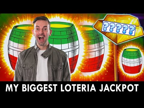 🤑 MY BIGGEST LOTERIA JACKPOT 🇲🇽 A MAJOR Tease & HUGE Win! 💸 Brian Christopher Slots