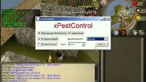 Runescape Pest Control Bot 18th October [UPDATED WORKING NOW]