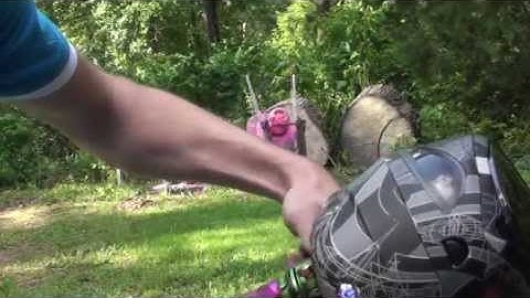 Planet Eclipse Ego 11 CSL Pink & Green Firing Video