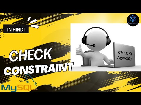 MySQL CHECK Constraint| How to Add Check Constraint?| How to Add on Multiple Column #mysql #inhindi