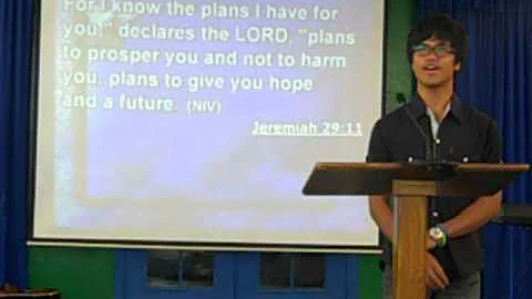 September 30, 2012 Herbert Tabin Youth Speaker
