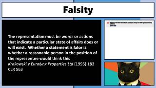 LA1106 Misrepresentation