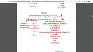 Answer key to Algebra Semester Exam review