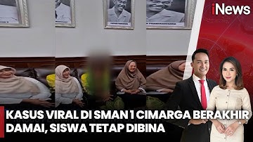 Gubernur Andra Soni Mediasi Kasus SMAN 1 Cimarga, Kedua Pihak Sepakat Damai | iNews Pagi (16/10)