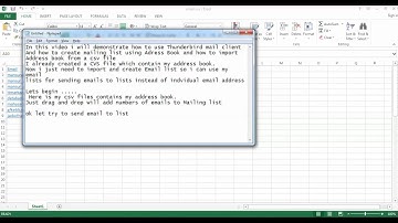 How to create Mailing List in Thunderbird By ITMarkaz Technologies