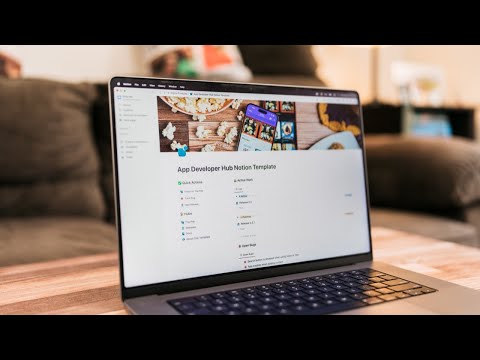 App Developer Hub Built in Notion