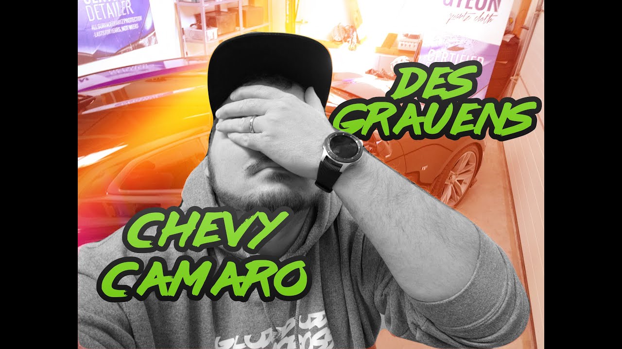Chevrolet Camaro | Vlog #10 | falsch aufgetragene Keramikversiegelung entfernen | Nanolex Si3d Ultra