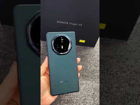 Unboxing the Honor Magic V3 | The Future of Foldable Smartphones! #shorts