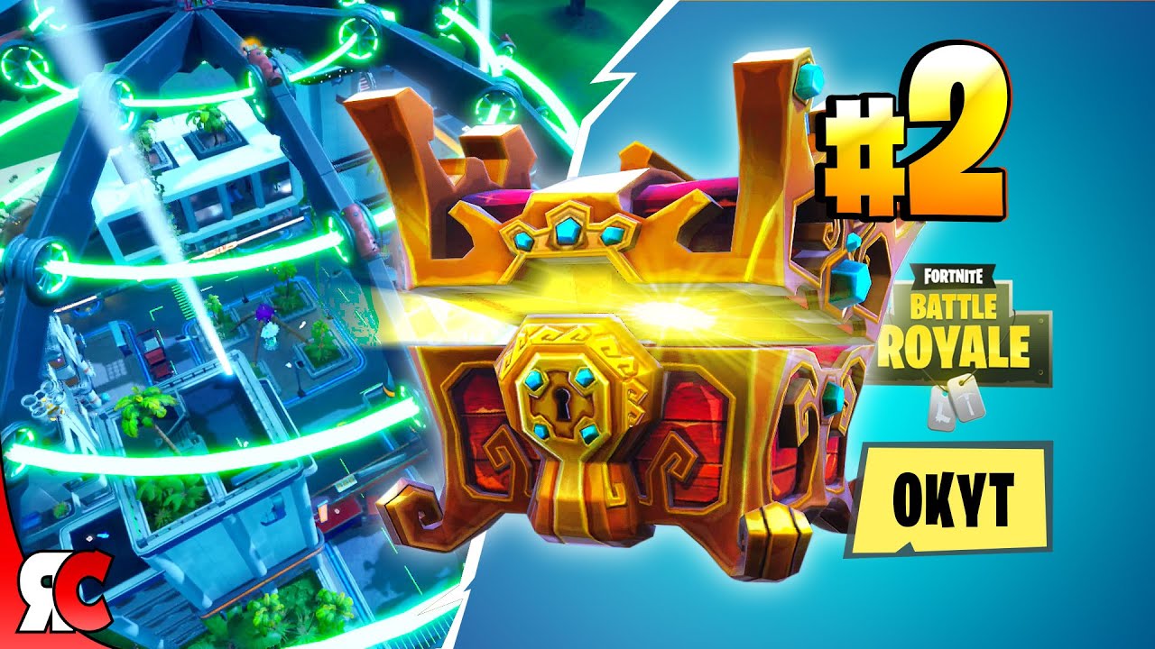 Legendary BLOCK Chest Location WEEK 2 by "OKYT" - (Fortnite Season 10 Block Chests)