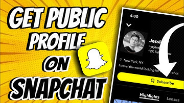 How to Get Snapchat Public Profile (Andriod/IOS) Get Snapchat Subscribe Button 2021 Hindi