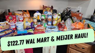 MAKING SOME FREEZER MEALS!! || $122.77 GROCERY HAUL WITH PRICES