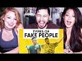JORDINDIAN | TYPES OF FAKE PEOPLE | Reaction w/ Jaby, Joli & Jules!