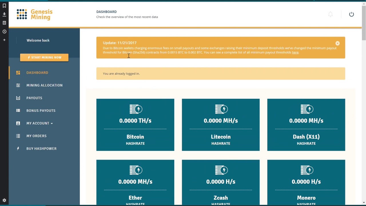 How To Mine Using Hashflare Lifetime Zcash Cloud Mining