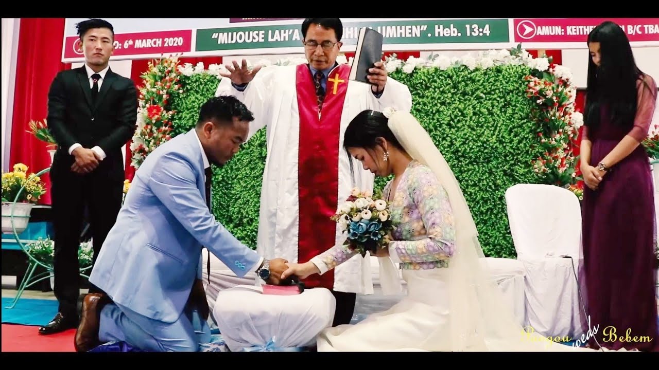 Pr. Paogoulen Weds Ms. Vahneiting Haokip (6-3-2020)