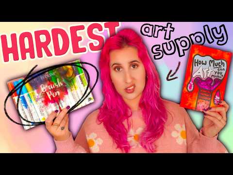 FAILING with a Brand New Art Supply *why it's important to make ugly art and become a better artist*