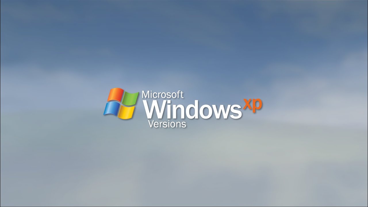Windows XP Versions - YouTube