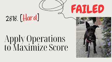 2818. Apply Operations to Maximize Score (4-day FAILED 🔥) [Hard]