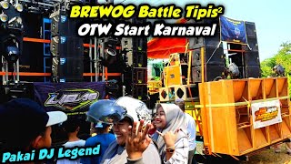 Brewog  Battle Tipis Sapa Sound Lokal Di Karnaval Sumbersari Nganjuk