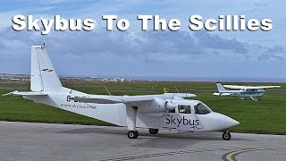 Isles of Scilly by Skybus  Lands End to St Mary's Flight  In The Cockpit