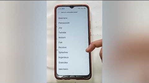 How to change notification ringtone in oppo f15,change notification ringtone setting