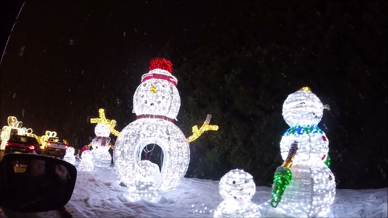 Glow Xmas Lights Drive Thru