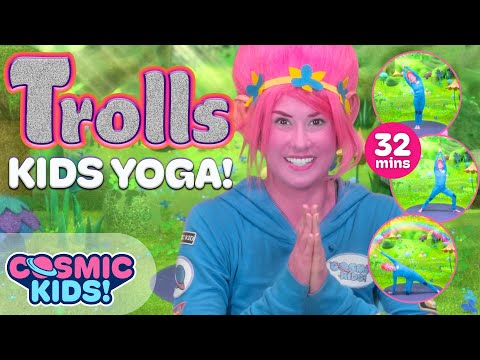 Troller | Kozmik Çocuk Yogası Macerası! 🍄 Çocuklar İçin Trol Videoları