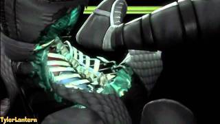 MK9 - Cyrax Invisible Glitch / Trick - Mortal Kombat 9 (2011)