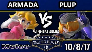 TBH7 SSBM - [A]rmada (Peach, Fox) Vs. PG | Plup (Sheik) Melee W.Semis