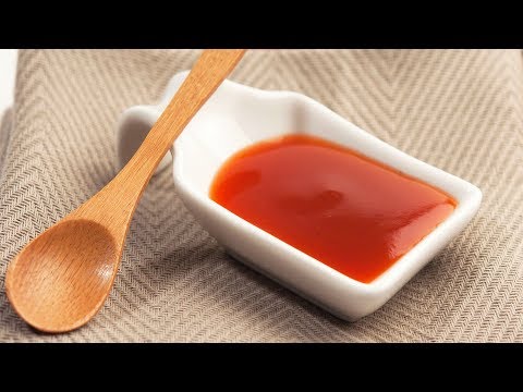 كيفية عمل صلصة حلوة و حامضة  How to make a sweet and sour sauce