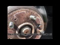 The easiest way to remove rusted brake rotor screws on any car!