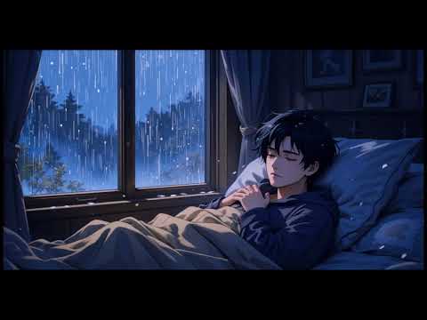 IN 3 MINUTES - Fall Asleep Fast, Cures for Anxiety Disorders, Depression - Rainy Day [Deep Sleep]