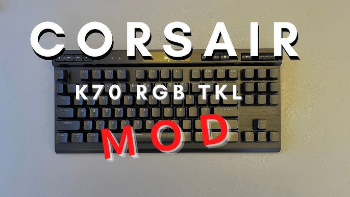 Test Corsair K70 RGB TKL : le nec plus ultra en format tenkeyless ?