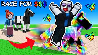Racing THE FASTEST Horse in Roblox... screenshot 3