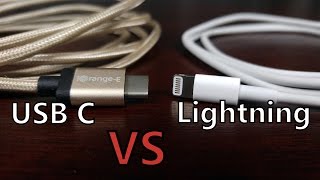 Apple Lightning to USB Cable, 2m Cable Fight: USB Type-C vs Apple Lightning Connector