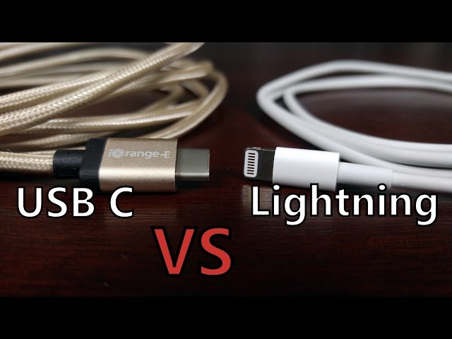 USB-C vs. Lightning: What's the Difference?