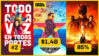 TOP 10 Mejores películas del año 2022 según IMDb (La #1 rompió récords)