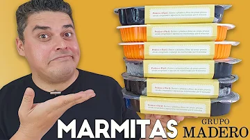 Como transportar marmita congelada?