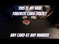 CUT ACAAN - My New Favorite Card Trick! - Performance/Tutorial