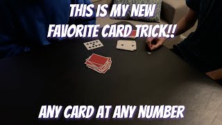 CUT ACAAN  My New Favorite Card Trick!  Performance/Tutorial